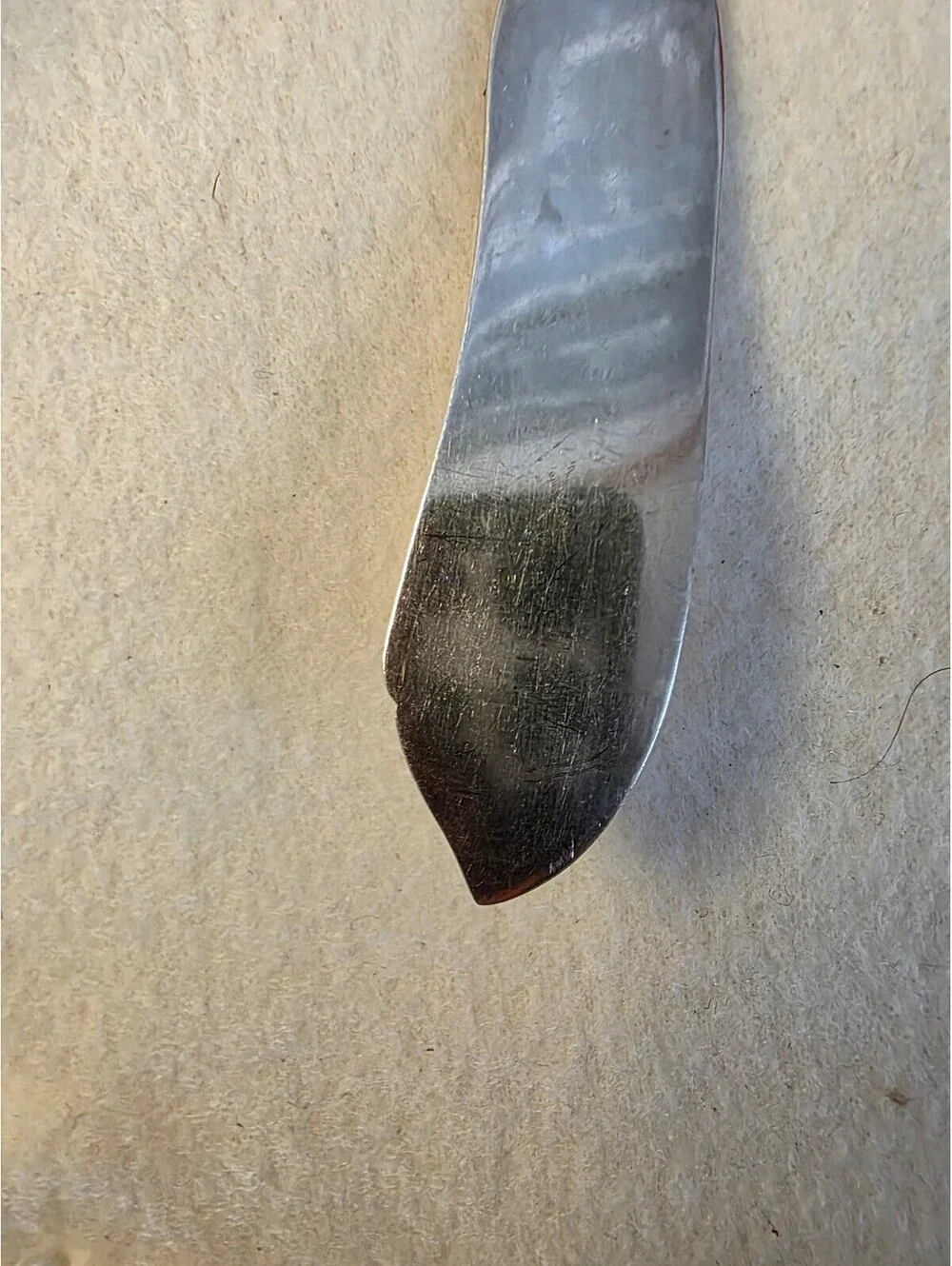 1949 Oneida English Garden Silverplate Master Butter Knife 6.75in Rogers XTRA